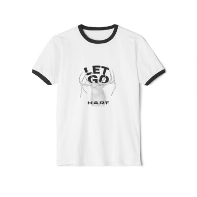 Cotton Ringer T-Shirt - LET GO Elk Vintage Style Tee