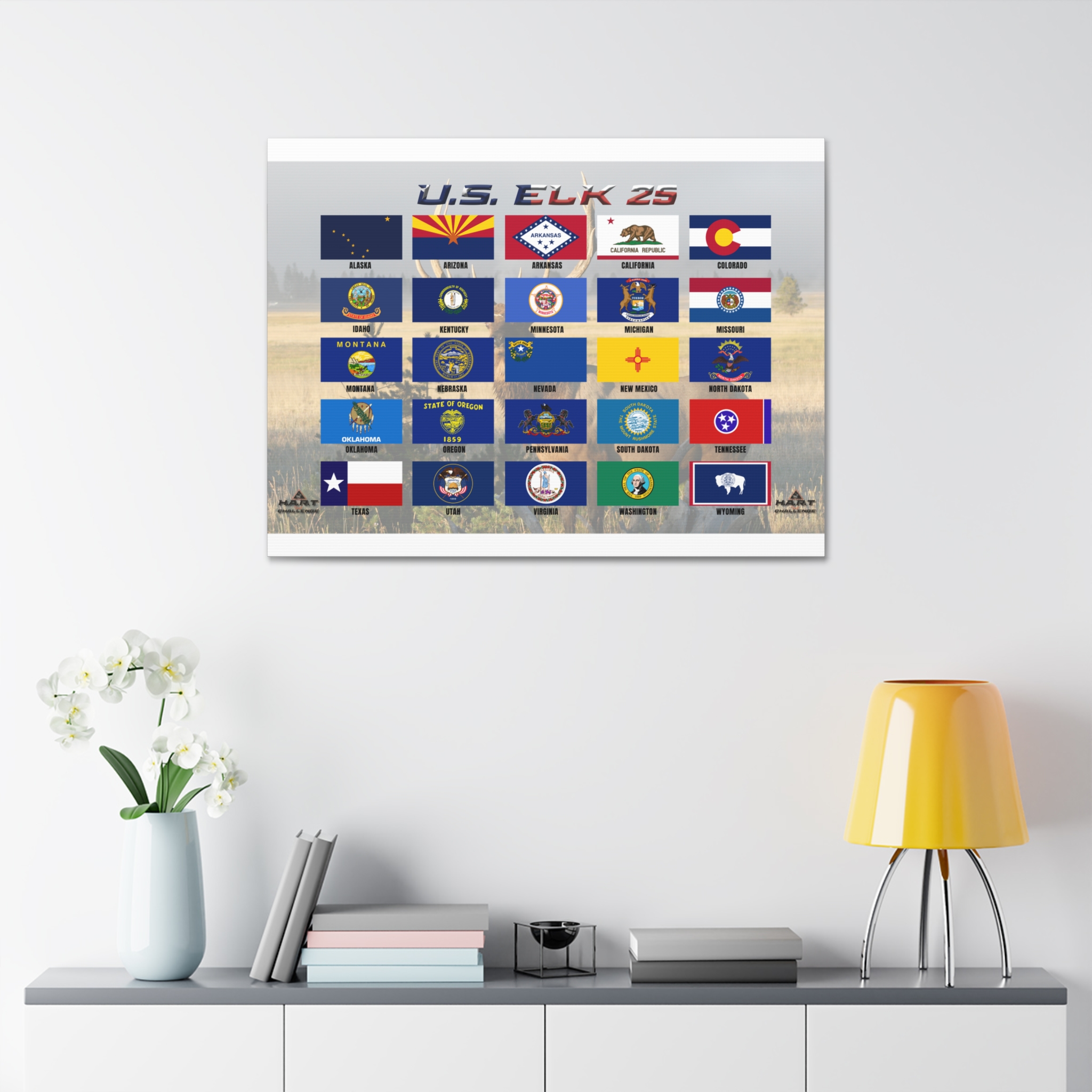 U.S. Elk 25 H.A.R.T Challenge Shot Board - Image 6