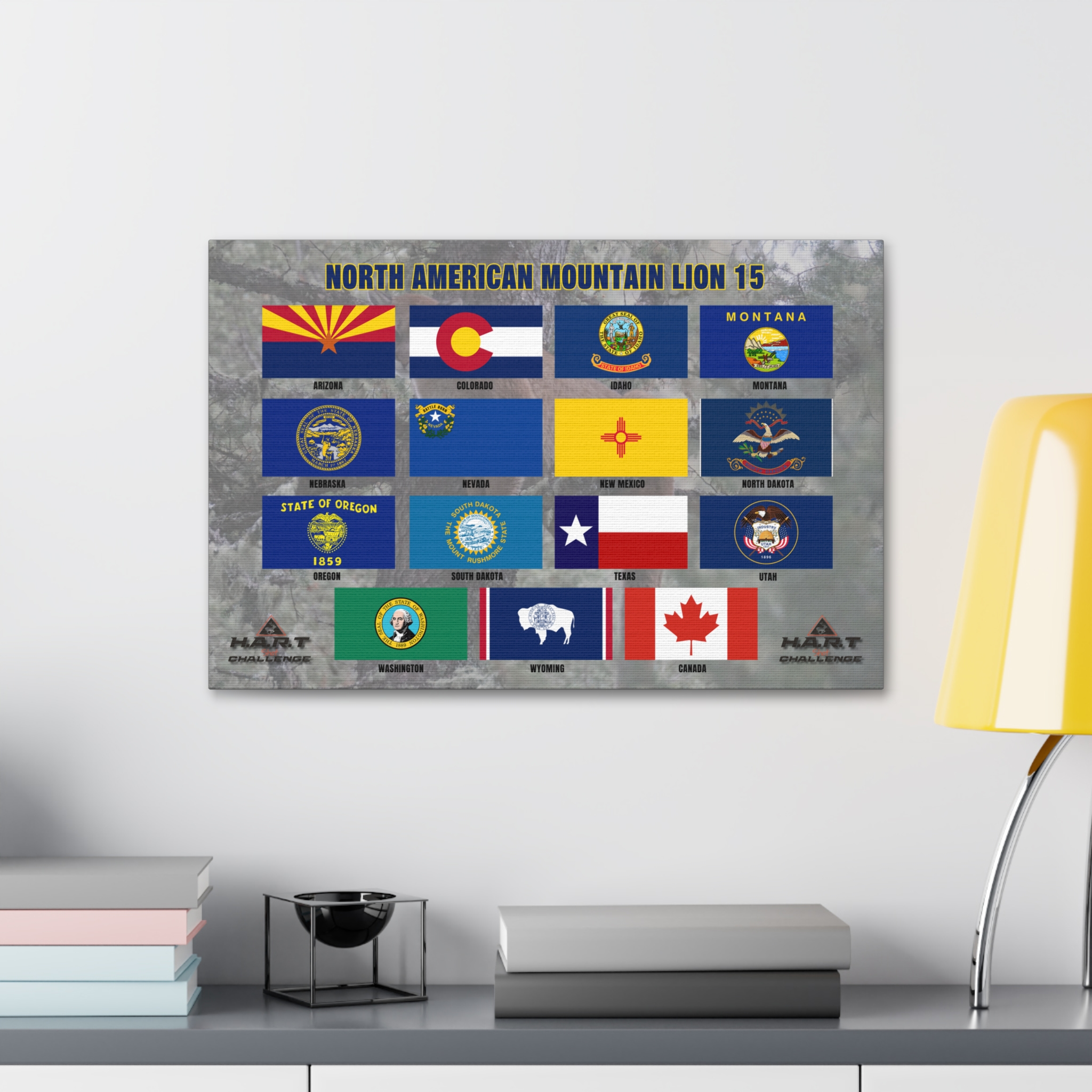 North American Mountain Lion 15 H.A.R.T Challenge Shot Board - Image 3